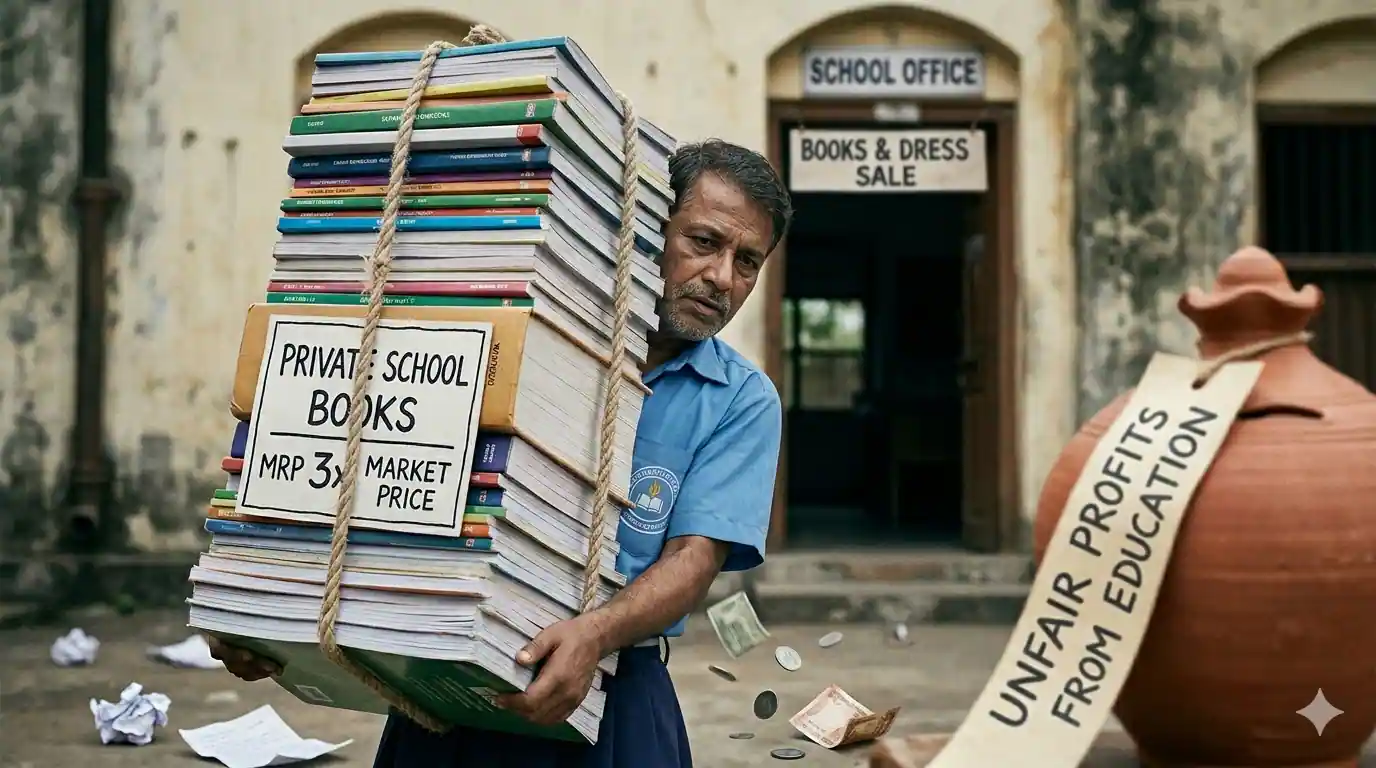 कोयलांचल की शिक्षा का बाजारीकरण: जब स्कूल 'विद्या के मंदिर' न रहकर 'मुनाफाखोरी के अड्डे' बन जाएं